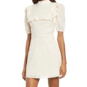 NWT Reformation Bradley Mock Neck Dress, Size 2